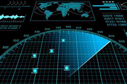 radar and navigation instruments - Vision Marine